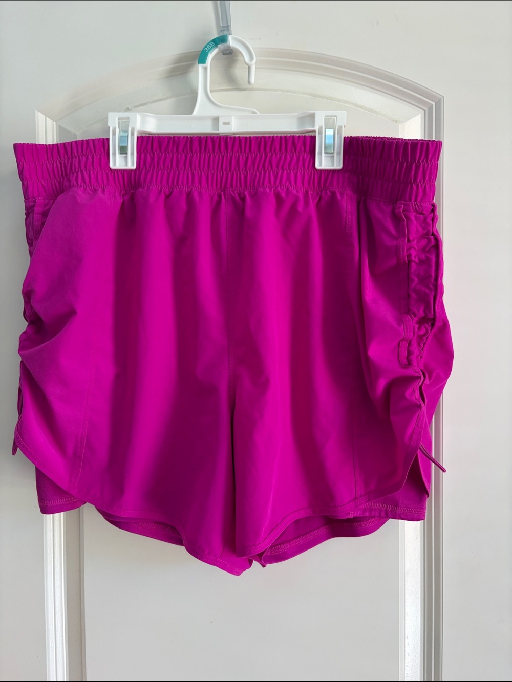 Avia Women’s Fuchsia Athletic Shorts - Elastic Waist